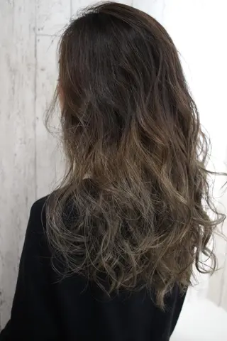 ロング カラー チビ編み込みエクステ シールEXどぅ〜すのヘアスタイル