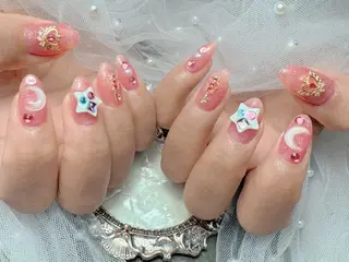 ネイル マジック ミラーのネイルデザイン