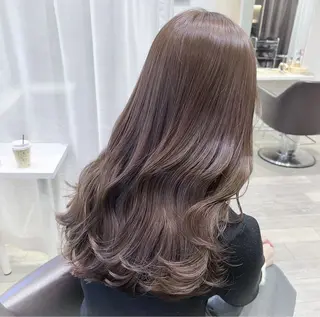 ロング カラー 長井 陽菜のヘアスタイル