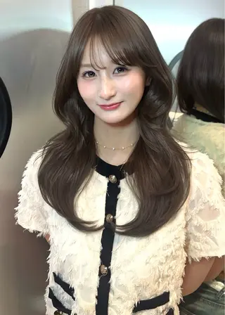 ロング ✨盛れるレイヤー🪞 🎀モモカ🎀のヘアスタイル
