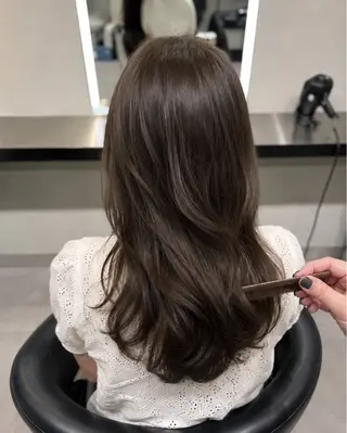 ミディアム カラー 🌈ウルトワ水素 髪質改善naru🌈のヘアスタイル