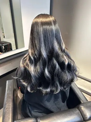 ロング カラー エフェクトブリーチ 🌟前澤啓太朗のヘアスタイル