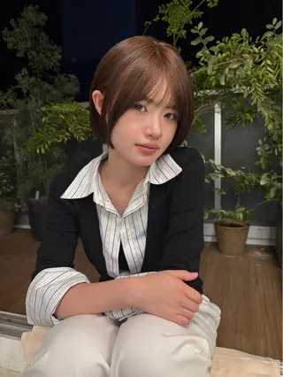 カラー 掛川 真那斗のヘアスタイル