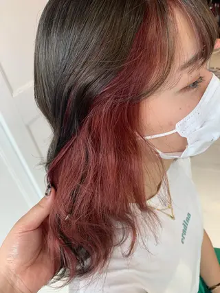 ミディアム 坂 瑞希のヘアスタイル