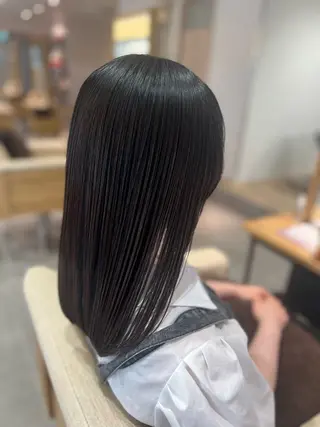 ミディアム 大川 愛未のヘアスタイル