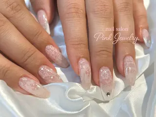 ネイル Pink Jewelry.のネイルデザイン