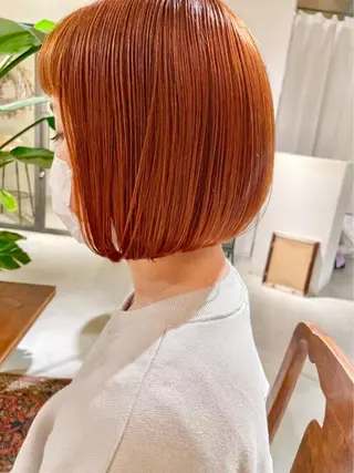 ショート カラー 聖 来のヘアスタイル