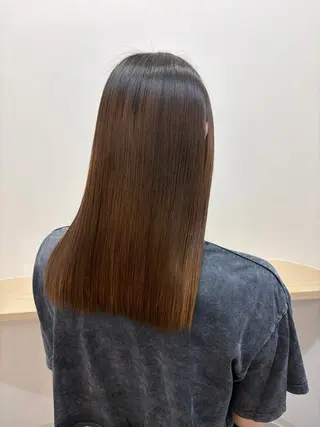 ミディアム とき/髪質改善/透明 感カラー☘️のヘアスタイル