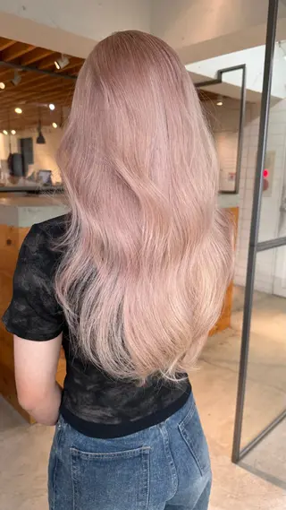ロング カラー mellowman 【メロウマン】のヘアスタイル