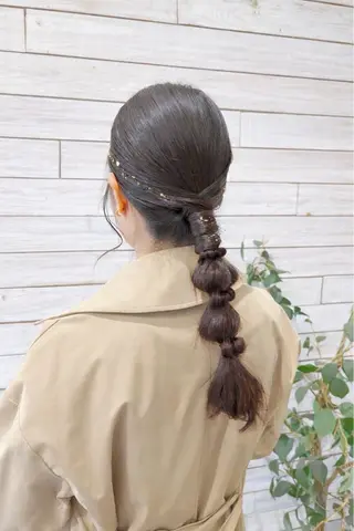 ヘアアレンジ 藤原 史江のヘアスタイル