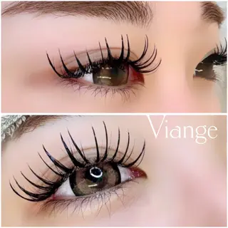 マツエク・マツパ Viange HANNAのマツエク・マツパデザイン