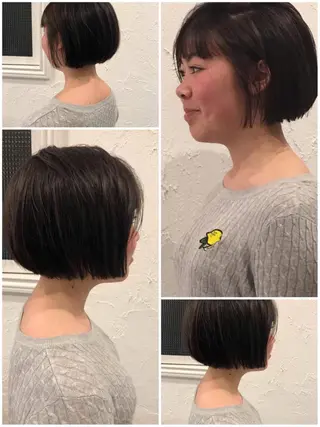 ショート カラー パーマ ヘアアレンジ メンズ 豊橋美容院 ソンリエのヘアスタイル