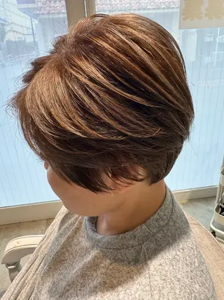 ショート 髪質改善／透明感 🫧うらののヘアスタイル