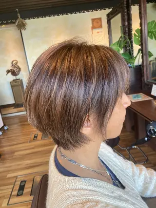 ショート 🌙パーマ 照井🌙のヘアスタイル