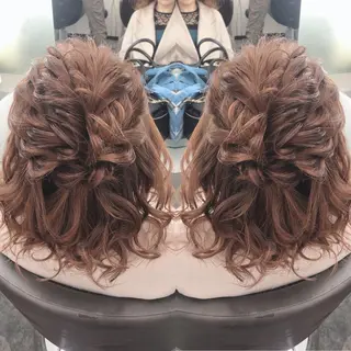 ヘアアレンジ ‎✴︎˚｡Chamo 𝐄𝐑𝐈𝐍𝐀のマツエク・マツパデザイン
