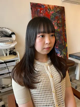 ロング 🫧透明感カラー× レイヤー🫧HARUのヘアスタイル