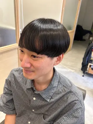 ショート メンズ 久木原 ゆりのヘアスタイル