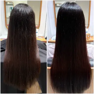 ロング パル__レイヤー/パ ーマ/デザインカラーのヘアスタイル