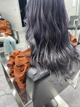 ロング カラー ヘアアレンジ メンズ キッズ 垢抜けカラー ヒロムのヘアスタイル