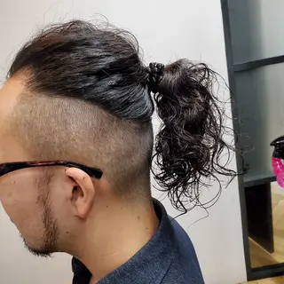 ショート ヘアアレンジ メンズ 手島 大貴のヘアスタイル