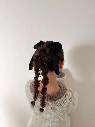 ロング Mi kuのヘアスタイル