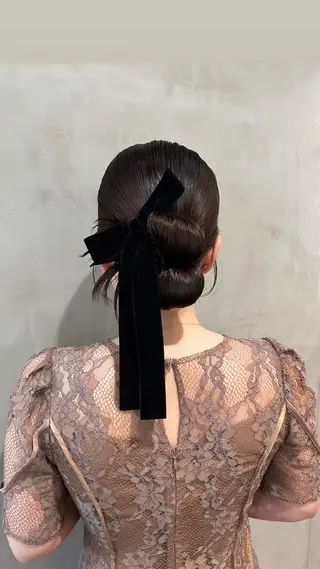 セミロング ヘアアレンジ タナカ カナ🫧のヘアスタイル