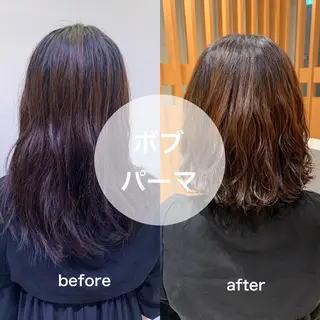 ショート パーマ 垢抜けヘア🐰 専門のヘアスタイル