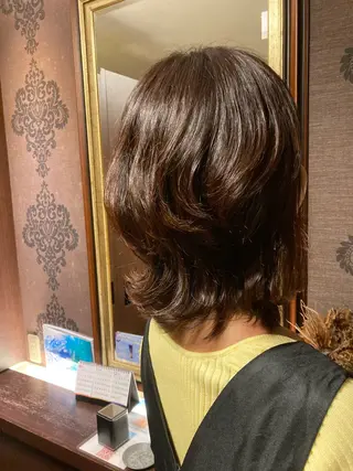 ミディアム 🌙パーマ 照井🌙のヘアスタイル