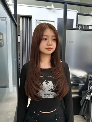 ロング カラー 🧃Kawakami kotomi🧃のヘアスタイル