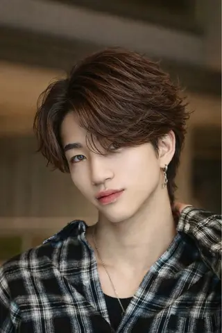 パーマ メンズ 岡部 琉斗のヘアスタイル