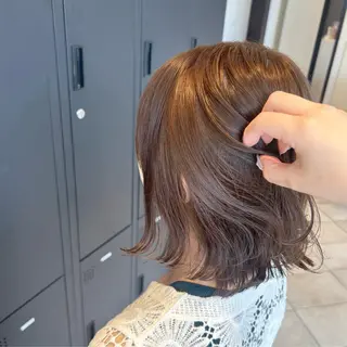 セミロング カラー mei 撮影モデル募集中！のヘアスタイル