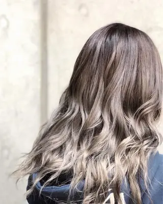 セミロング カラー 湘南台ORCO 店長 ✨RYUのヘアスタイル