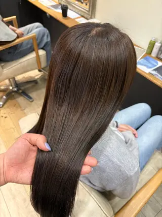 ロング カラー 💎髪質改善💎 西森千夏のヘアスタイル