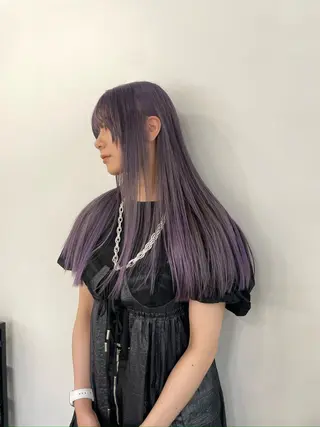 ロング カラー 似合わせ♡レイヤー/ 透明感カラー/moeのヘアスタイル