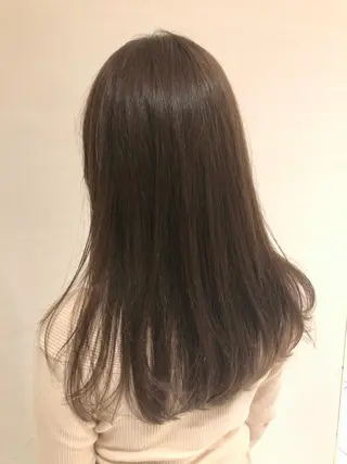 セミロング カラー . Chisaのヘアスタイル