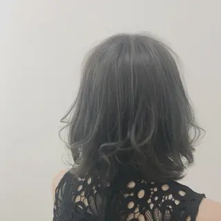 ミディアム カラー Rayt hair レイトヘアーのヘアスタイル