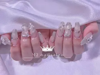 ネイル 長さだし専門店 M2　rikaのネイルデザイン