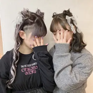 ヘアアレンジ GLOSS 心斎橋 山上のヘアスタイル