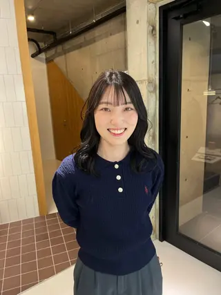 セミロング カラー 髪質改善/レイヤー/ 🐈Yokotaのヘアスタイル