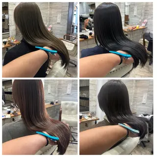 ミディアム 髪質改善&ブリーチ 伊勢 祐一郎のヘアスタイル