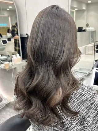 ロング 髪質改善/韓国ヘア /透明感カラー🧸のヘアスタイル