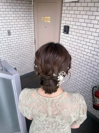 ヘアアレンジ 垢抜けヘアメイク🫧 JURI🪽のヘアスタイル