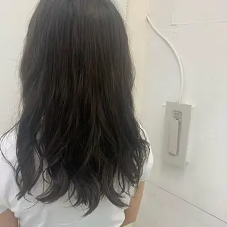 ロング パーマ 川上 紗也加のヘアスタイル