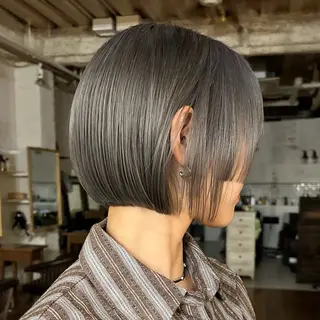 ショート ボブ 🌿 心斎橋 堀江 🌱りののヘアスタイル