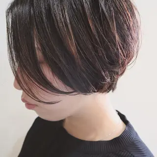 ショート カラー 中川 竜誠のヘアスタイル
