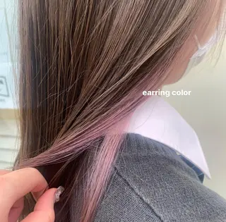ロング カラー ブリーチなしWカラー ／レイヤー🎀マリノのヘアスタイル