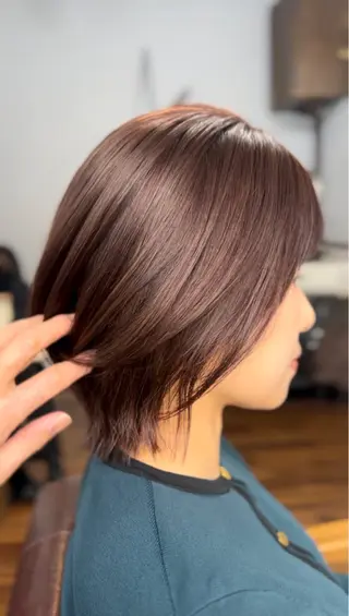 ショート カラー 🌈美髪✂︎艶色🎨 頭皮改善🍀TAKUのヘアスタイル