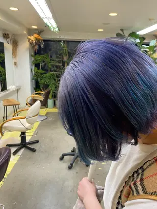 ミディアム カラー Moca 〰️のヘアスタイル