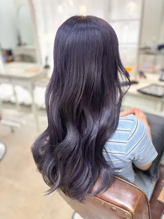 ロング カラー 艶髪‎カラー🤍 RIKAのヘアスタイル