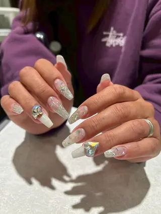 ネイル シンプルネイル🦋 🤍KAYAのネイルデザイン